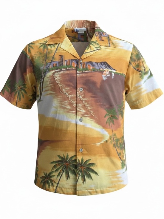 Rai Nani Hawaii Other - Rai Nani Vintage Men's Button up Hawaiian Shirt/Tropical Print/Size: Large